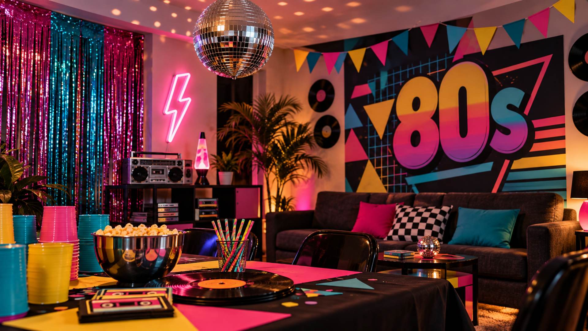 80s Party Decor Ideas