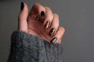 Negative Space Nails