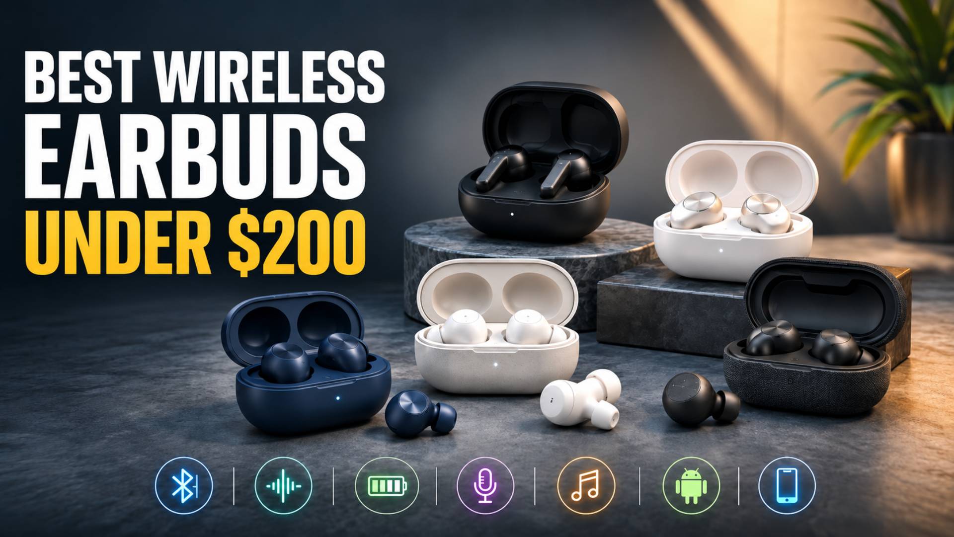 wireless earbuds under $200